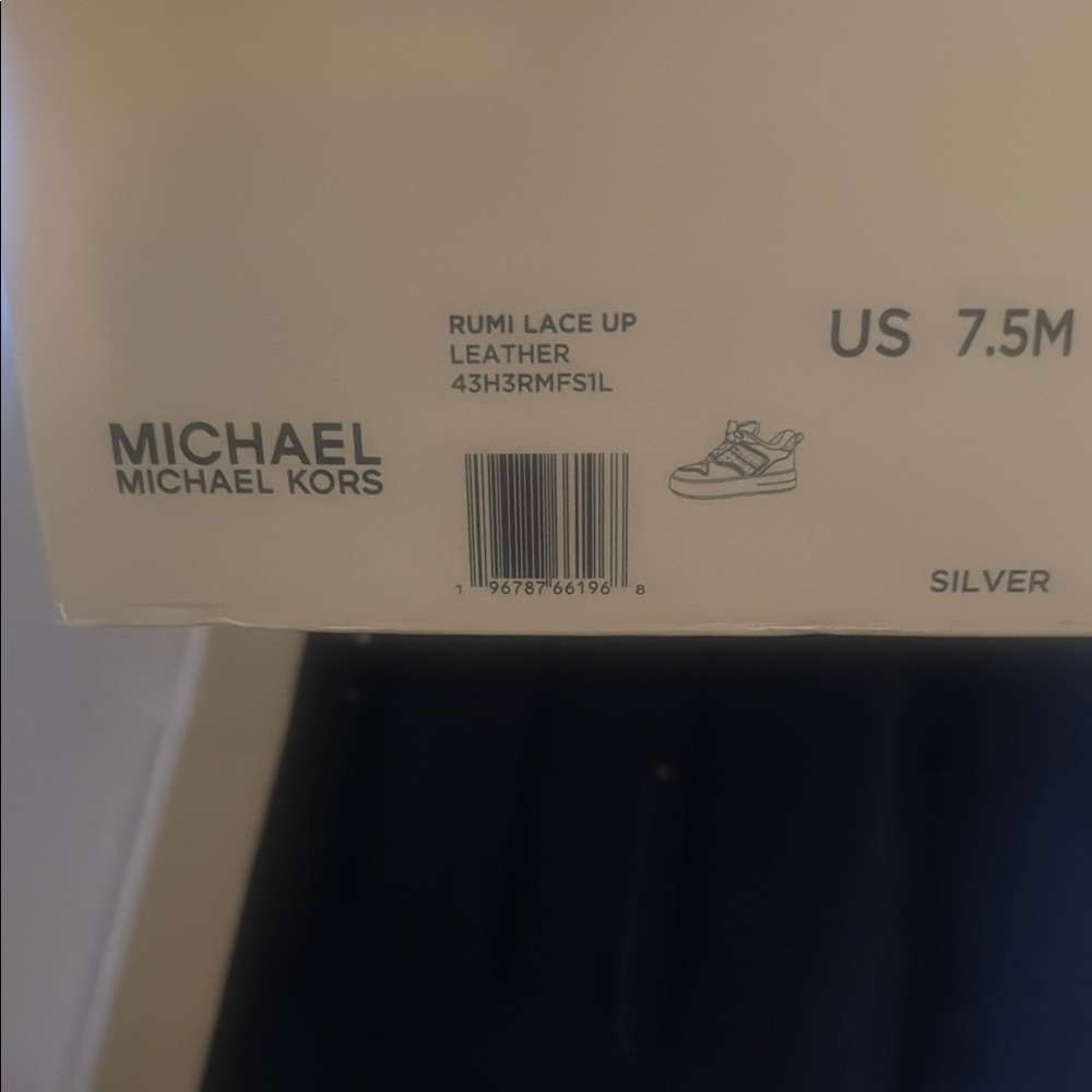 MICHAEL Michael Kors Silver Athletic Shoes
